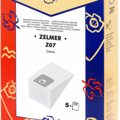 Sac aspirator Zelmer 2000, hartie, 5X saci, K&M