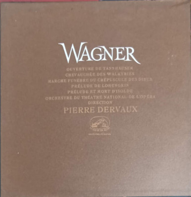 Disc vinil, LP. WAGNER-Richard Wagner, Pierre Dervaux foto