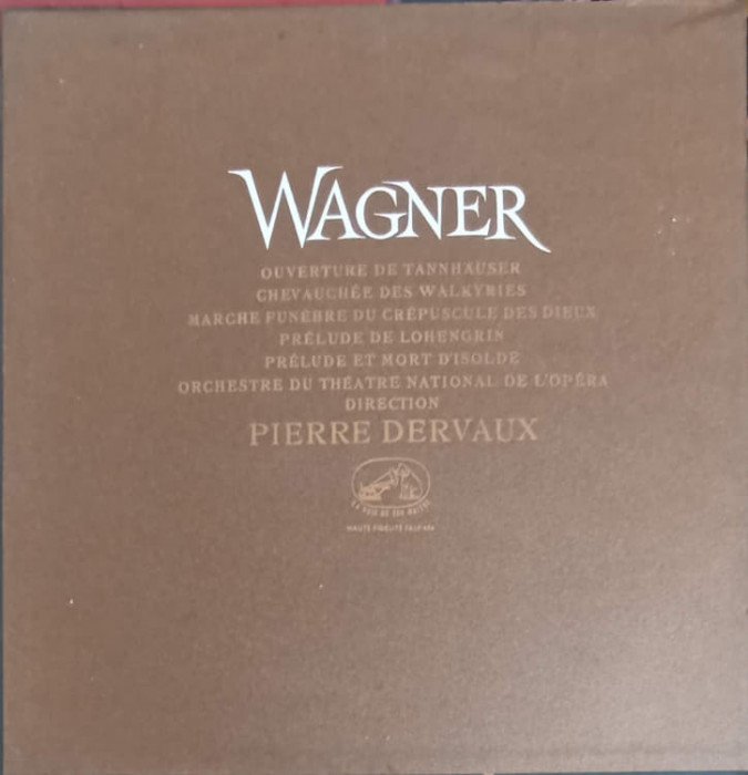 Disc vinil, LP. WAGNER-Richard Wagner, Pierre Dervaux