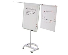 FLIPCHART MOBIL CU BRATE LATERALE JUNIOR PLUS 70x100 cm, MAGNETOPLAN