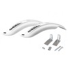 Set 2 aparatori roti biciclete, Simpla KIDO SDL 16&quot;, culoare alb Cod:B367