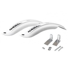Set 2 aparatori roti biciclete, Simpla KIDO SDL 16&quot;, culoare alb Cod:B367