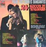 Disc vinil, LP. Pour Vos Soirees Dansantes. 24 Succes De Toujours. SET 2 DISCURI VINIL-COLECTIV, Rock and Roll