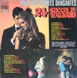 Disc vinil, LP. Pour Vos Soirees Dansantes. 24 Succes De Toujours. SET 2 DISCURI VINIL-COLECTIV-242125, Disques Vogue