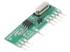 Receptor RF AM OOK 433,92MHz 2-5,5VDC THT