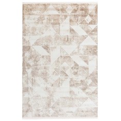 Covor lux LOOTUS ROYAL LO04E, acril 100%, verde/bej, 80 x 300 cm foto