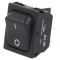 Rocker Switch DPST ON-OFF 10A 250V Black