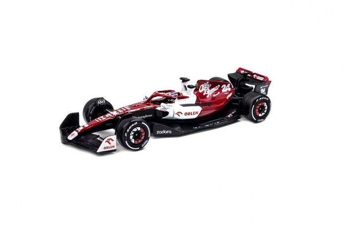 Macheta auto Alfa Romeo F1 C42 Team Orlen N24 Bahrain GP 2022 Guanyu Zhou cu