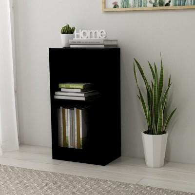 vidaXL Bibliotecă, negru, 40x24x75 cm, lemn prelucrat 800820 foto