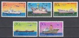 A12 S7 6 - Timbre foarte vechi - Coreea - vapoare - 1978
