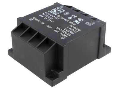 Transformator &amp;icirc;ncapsulat 40VA 115VAC x2 foto