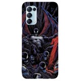 Husa compatibila cu Oppo A15s model Hi im Venom, Silicon, TPU, Viceversa, Transparent, Carcasa