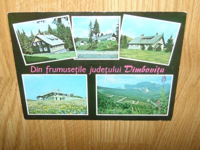 C.P.DIN FRUMUSETILE JUDETULUI DAMBOVITA -MOZAIC CIRCULATA 1979 foto