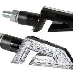 Set 2 Buc Semnalizare Moto Led Lampa Kap 12V LAM90246