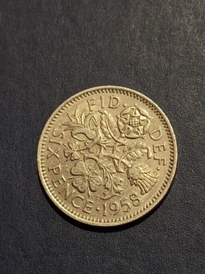 Six pence 1958 foto