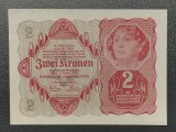 Austro Ungaria 2 Koroane 1922 unc
