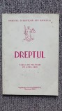 Dreptul, tabla de materii 2000, supliment al revistei Dreptul Bucuresti, 202 pag