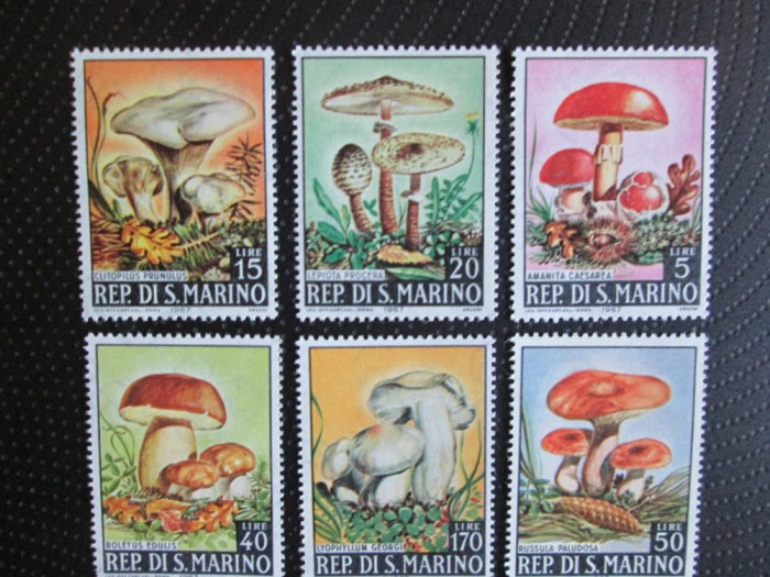 SAN MARINO CIUPERCI MNH=71