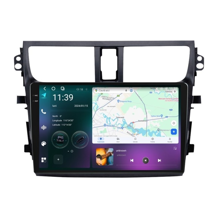 Navigatie dedicata cu Android Suzuki Celerio dupa 2014, 12GB RAM, Radio GPS
