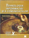Tehnologia informatiei si a comunicatiilor - Manual clasa a X-a - Cristina Eugenia Damacus, Daniela Oprescu