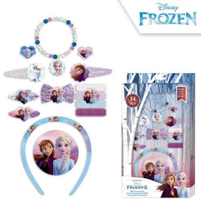 Set accesorii de par Disney Frozen, colier si bratara foto