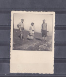M5 C22 - FOTO - FOTOGRAFIE FOARTE VECHE - intalnire pe munte - anii 1940