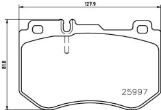 BREMBO P 50 123 PRIME LINE set placute frana,frana disc
