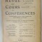 REVUE DES COURS ET CONFERENCES , No. 15 , 1931
