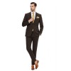 Costum barbati casual maro CT002, 44