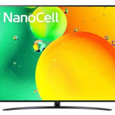 Televizor NanoCell LED LG 190 cm (75inch) 75NANO763QA, Ultra HD 4K, Smart TV, WiFi, CI+