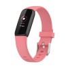 Curea Bratara siliconica Edman pentru Fitbit Luxe, marimea L, Roz