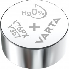Baterie pentru ceas,1.55V, 180mAh, oxid de argint, V357 / SR44 Varta, set 10 bucati