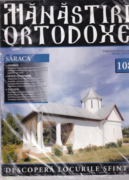 Manastiri Ortodoxe, nr. 108: Saraca