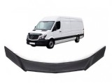 Deflector Capota Mercedes Sprinter W906 (2014-2018) - Protectie Pietre, Insecte - Plastic Negru - ALM