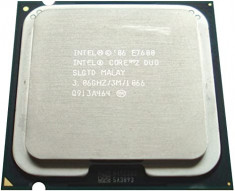 Procesor PC Intel Core 2 Duo E7600 SLGTD 3.06Ghz LGA775 foto