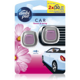 AmbiPur Car Flowers&amp;Spring odorizant de camera pentru mașină 2x2 ml