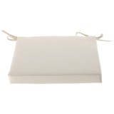 Perna pentru scaun bej 40x40x5 cm, impermeabila, cu fermoar si snururi