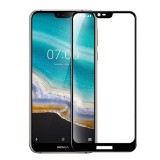 Folie de Sticla 9D Full Glue NOKIA 6.1 Plus (X6) (Negru) Smart Glass