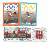 Polonia - Marci diverse (3 buc.), 1969 - valori obliterate