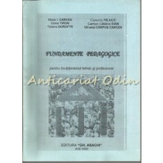Fundamente Pedagogice Pentru Invatamantul Tehnic Si Profesional