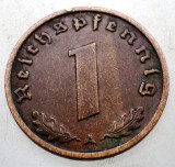 B.067 GERMANIA 1 REICHSPFENNIG 1938 A
