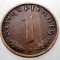 B.067 GERMANIA 1 REICHSPFENNIG 1938 A
