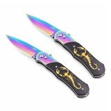 Set doua cutite automate, DEPOX&reg;, design compact, 24 cm, multicolor