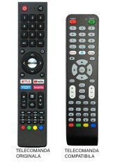 Telecomanda inlocuitoare compatibila TV Saba SA40S77A11 Blaupunkt cod ER 9481 (481)