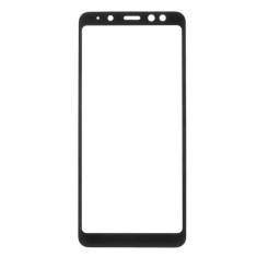 Geam Protectie Display Samsung Galaxy A8 A530 2018 Acoperire Completa Negru foto