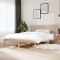 vidaXL Cadru de pat mic dublu, 120x190 cm, lemn masiv 3100559