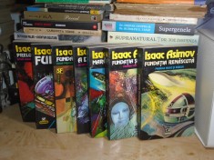 ISAAC ASIMOV - SERIA FUNDATIA ( 7 VOL ) , NEMIRA , 1994-1995 * foto