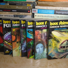 ISAAC ASIMOV - SERIA FUNDATIA ( 7 VOL ) , NEMIRA , 1994-1995 #