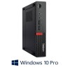 Mini PC Lenovo M910q, Intel Quad Core i5-7500T, 8GB, 256GB SSD, Win 10 Pro