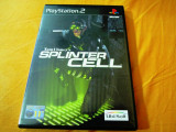 Tom Clancy&#039;s Splinter Cell pentru PS2, original, PAL, Shooting, Single player, 12+